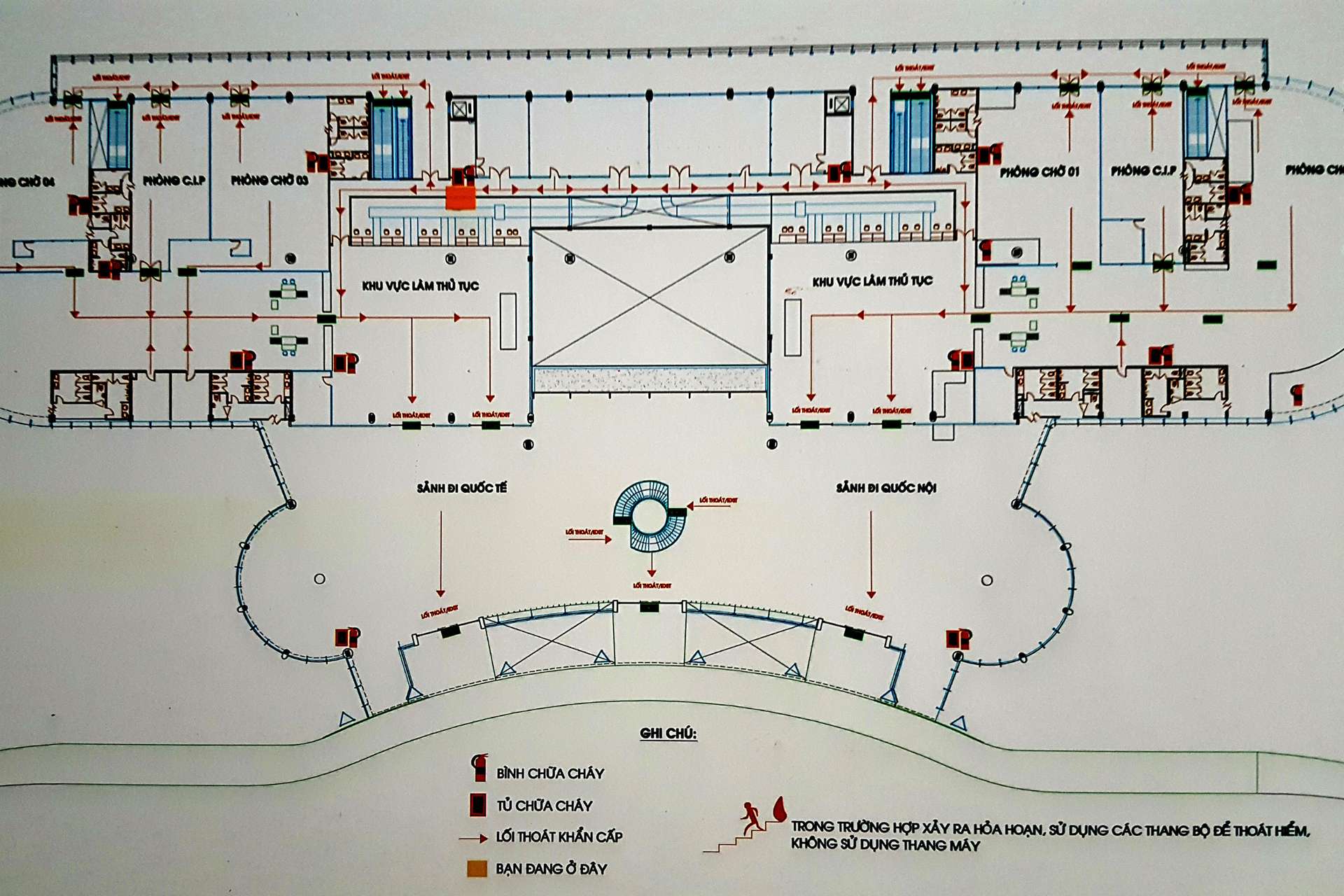 Sơ đồ sân bay Liên Khương