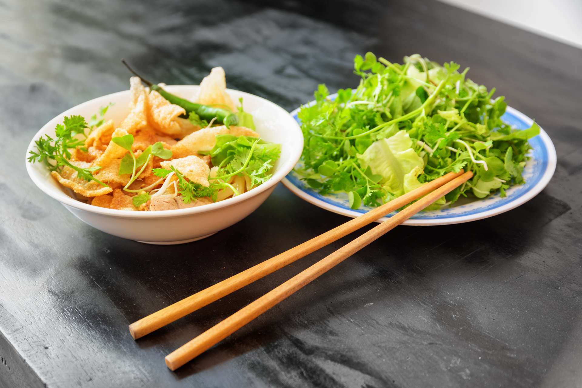 Món cơm mì quảng đặc sản ở Quảng Nam