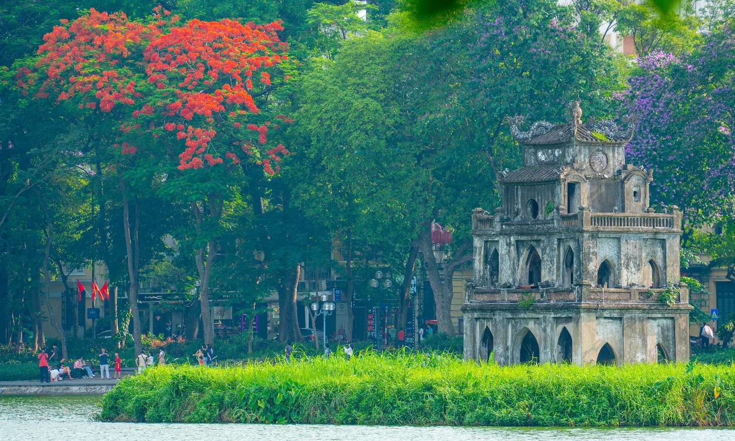 hình ảnh Tháp Rùa Hồ Gươm