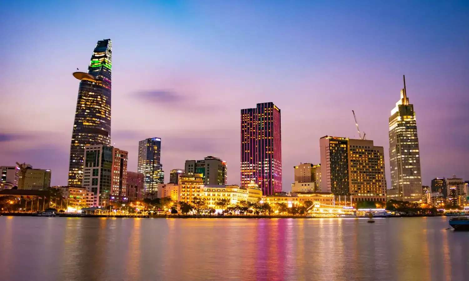 khung cảnh Sài Gòn
