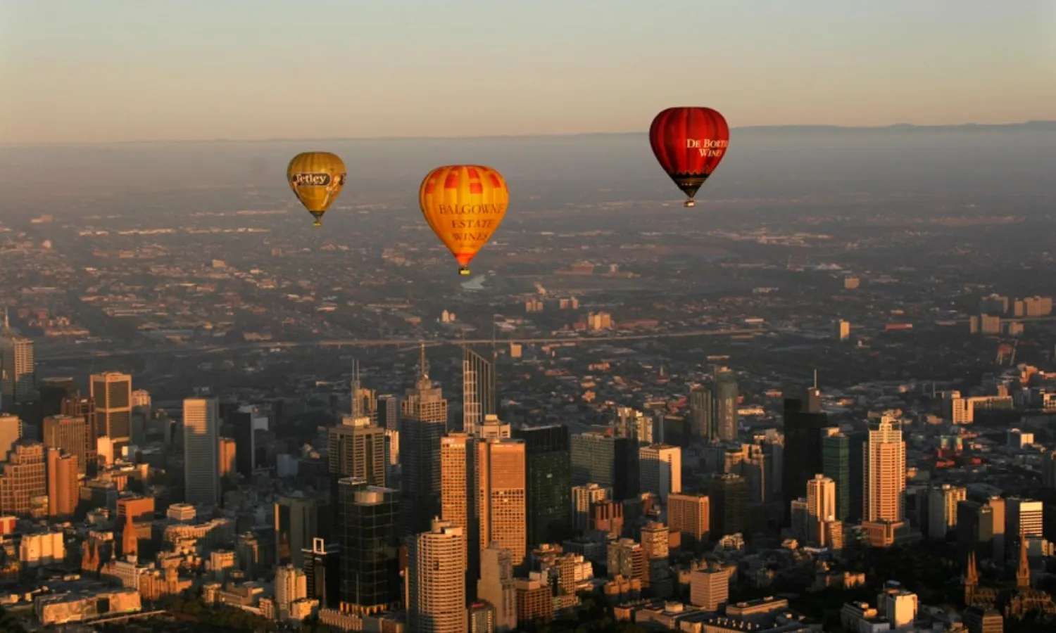 Trải nghiệm khinh khí cầu khi du lịch Melbourne