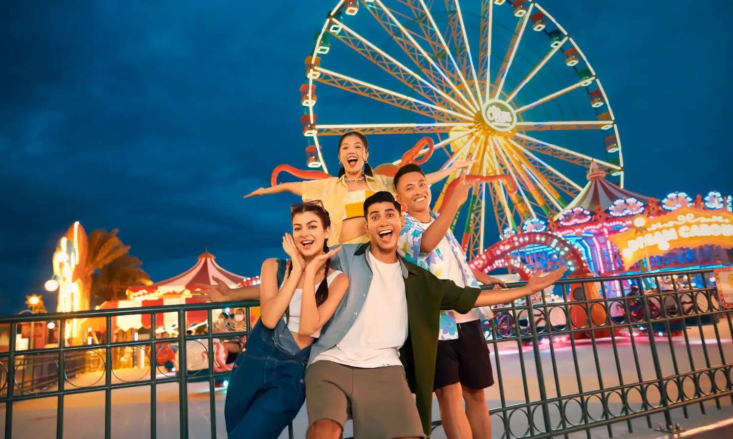 Circus Land Novaworld là điểm đến hấp dẫn
