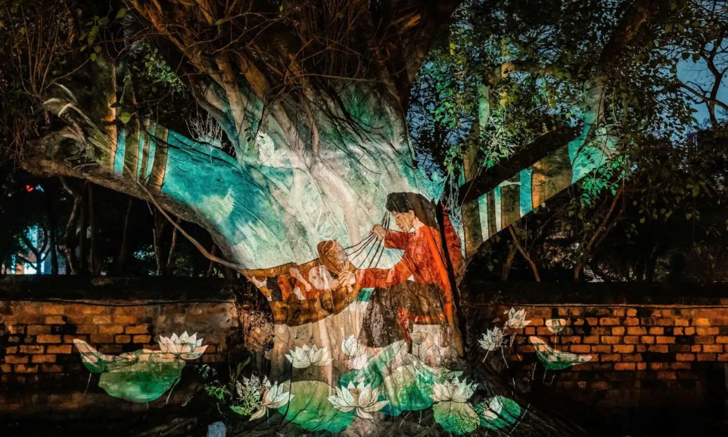 khung cảnh tình mẹ con đẹp đẽ