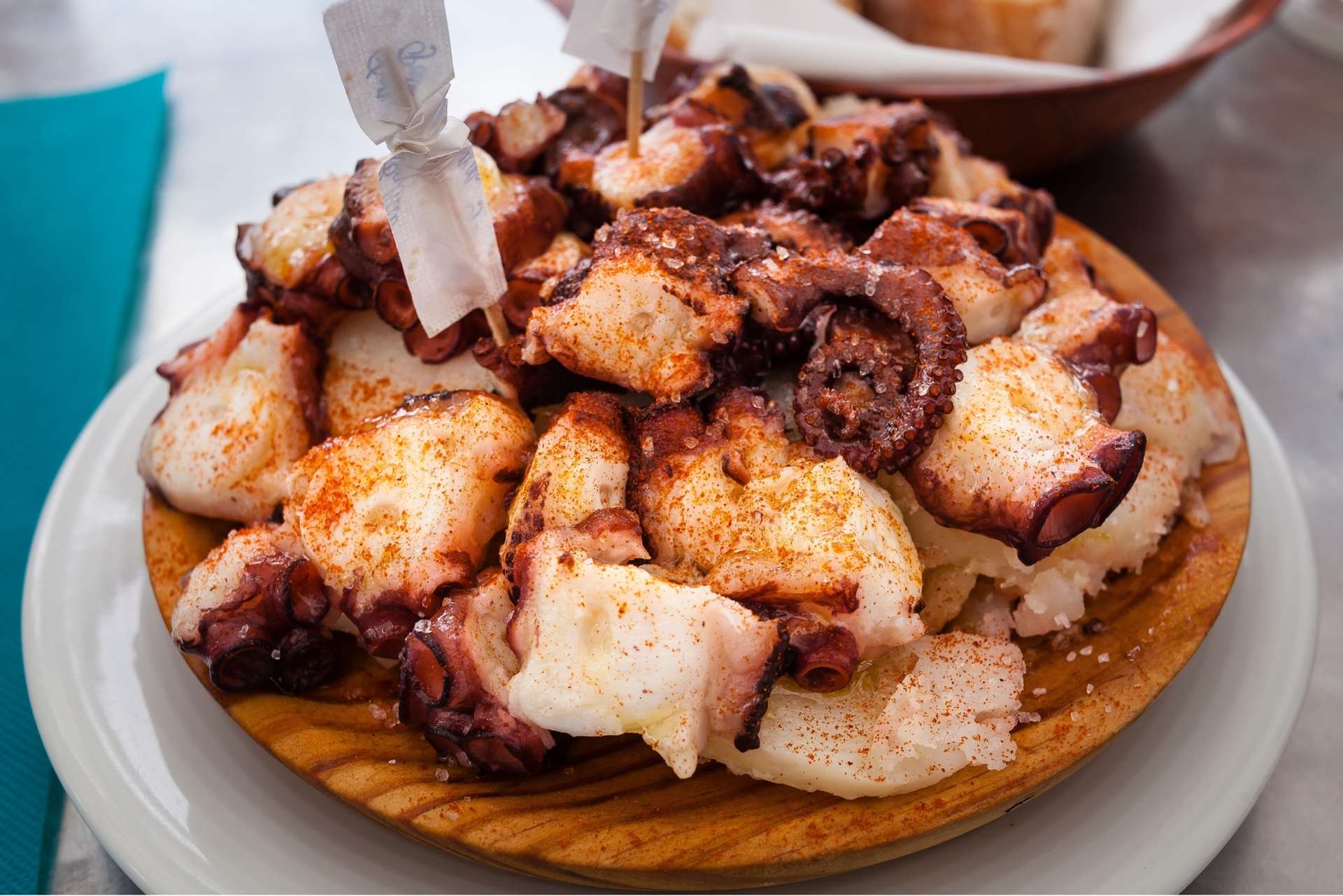 Món ăn bạch tuộc kiểu Galicia