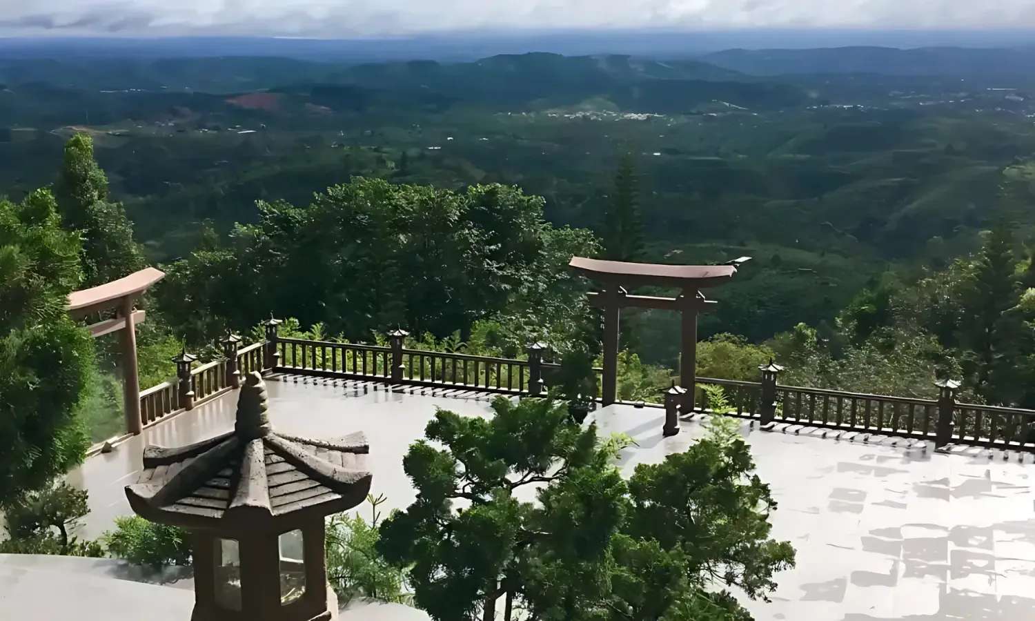 Không gian xanh mát của Bảo Lộc