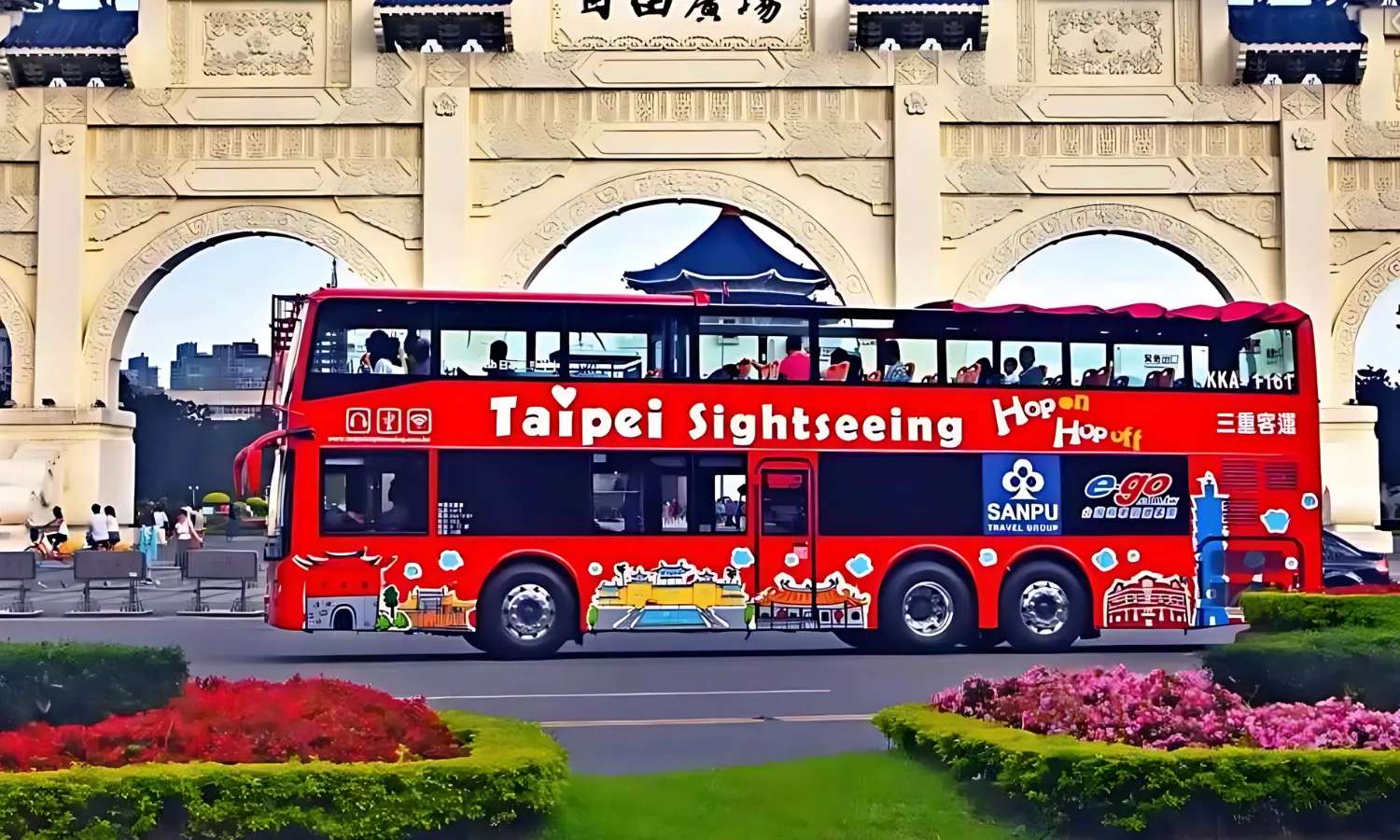 xe buýt Hop-on Hop-off Đài Bắc