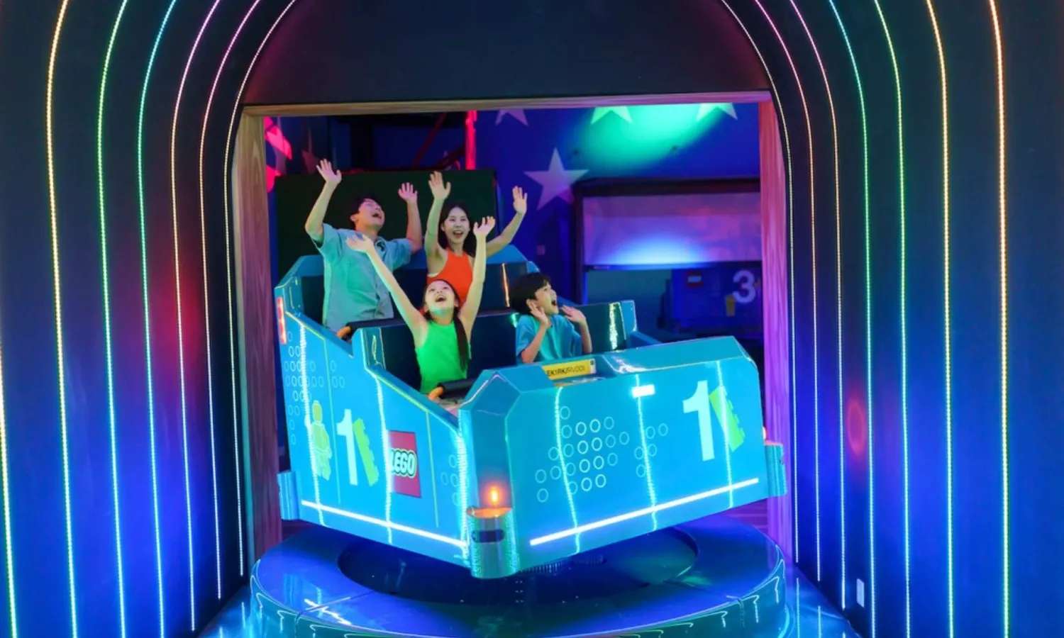 hơn 40 trò chơi tại LEGOLAND Korea Resort