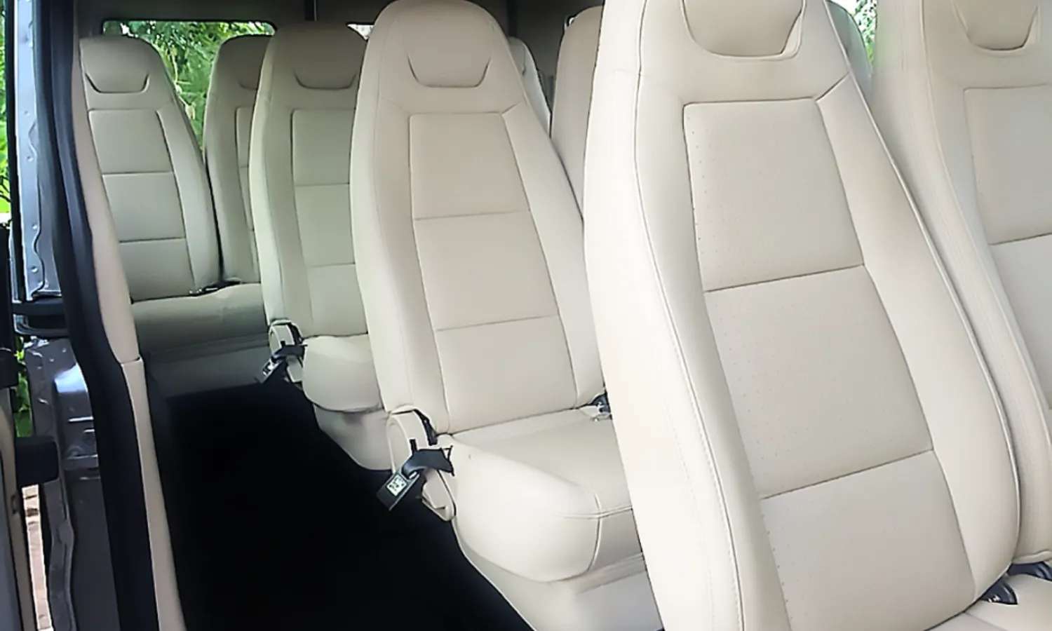 ghế ngồi thoải mái của xe Đà Nẵng Hội An