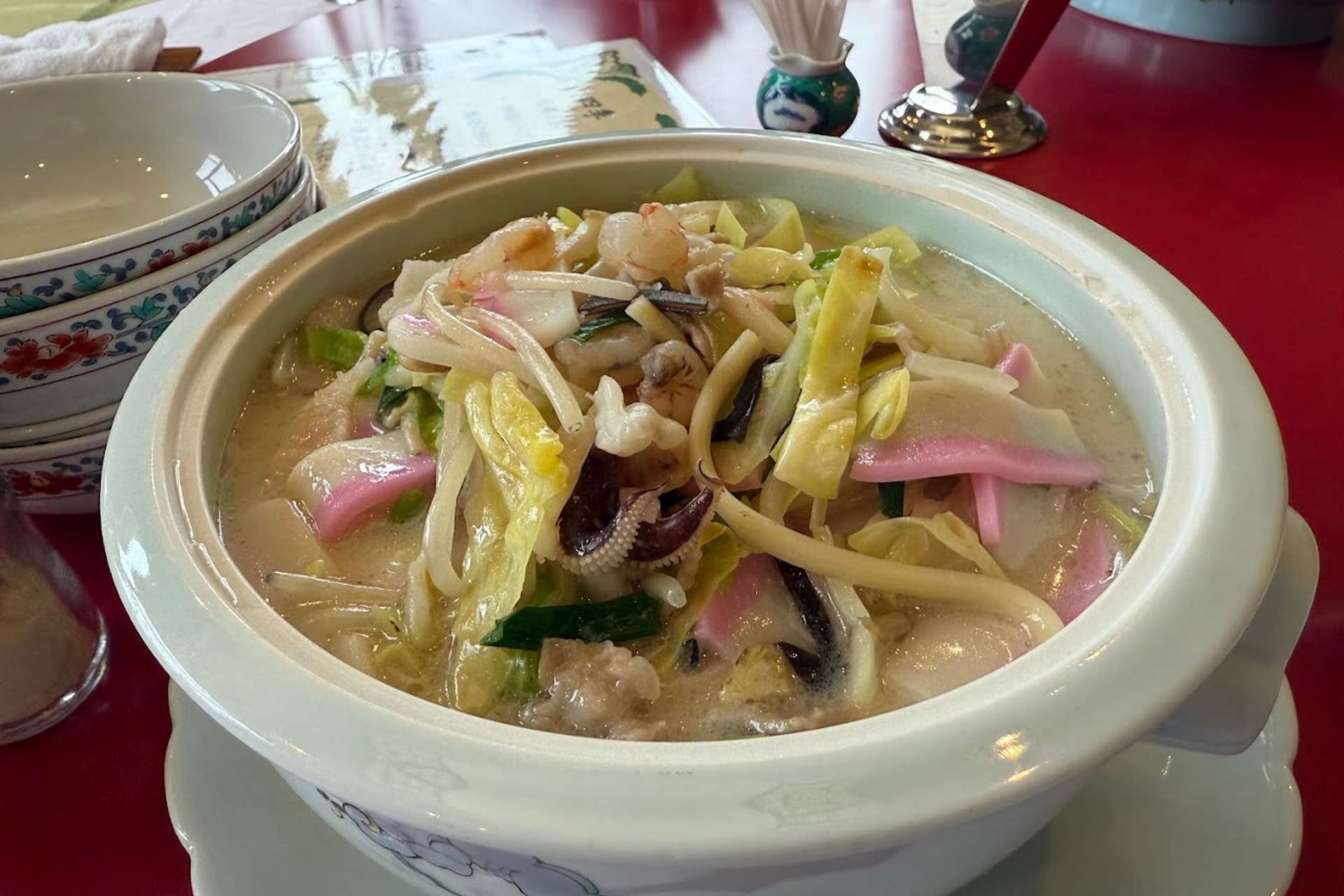 Mì nước Nagasaki Champon đặc trưng