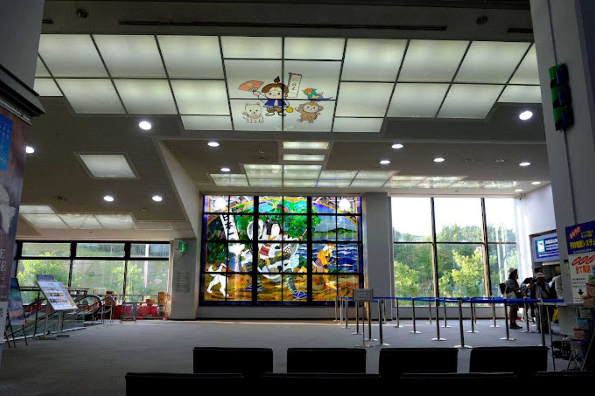 Hình ảnh bên trong sân bay Okayama