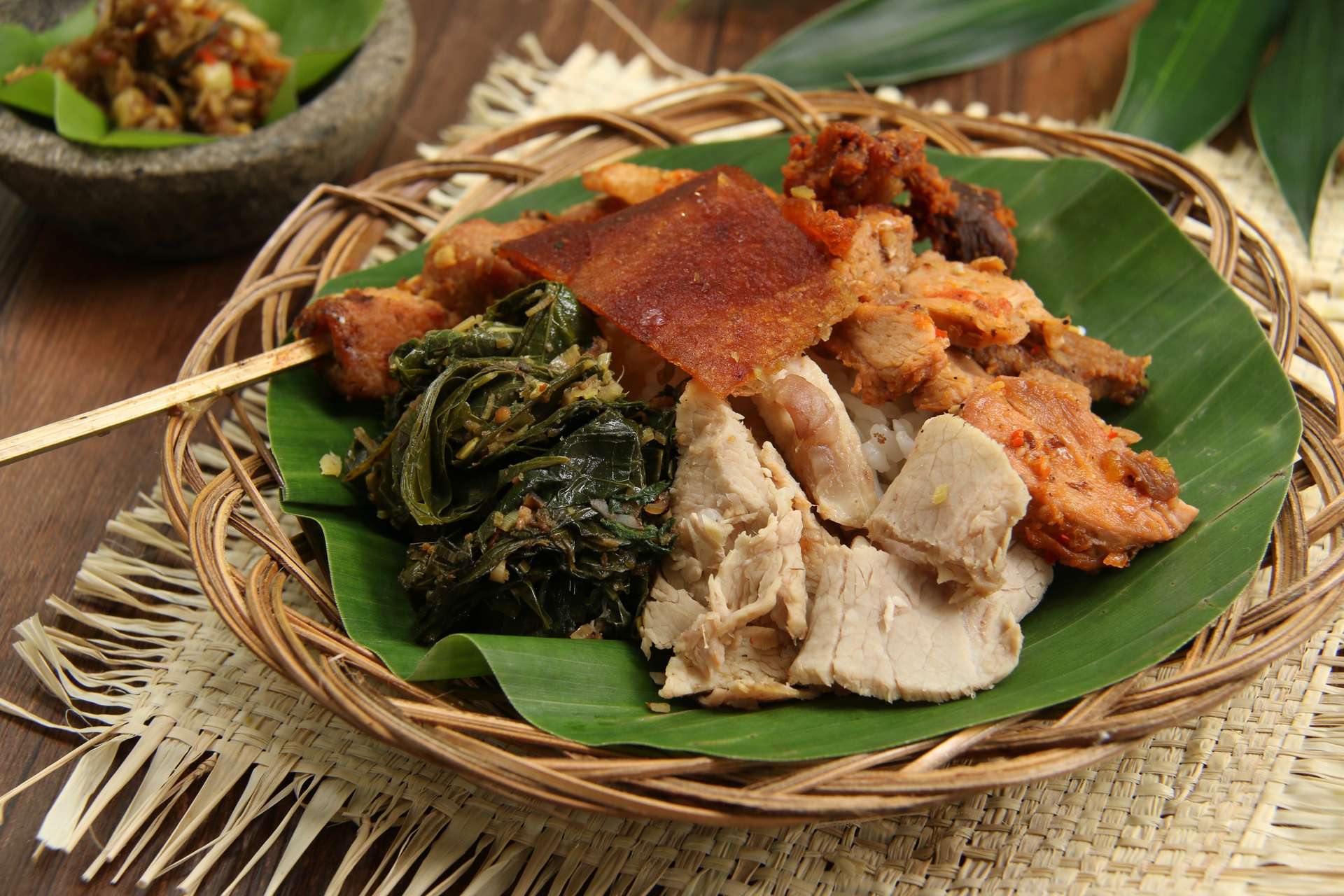 Món Babi Guling thường có trong các nghi lễ truyền thống Bali