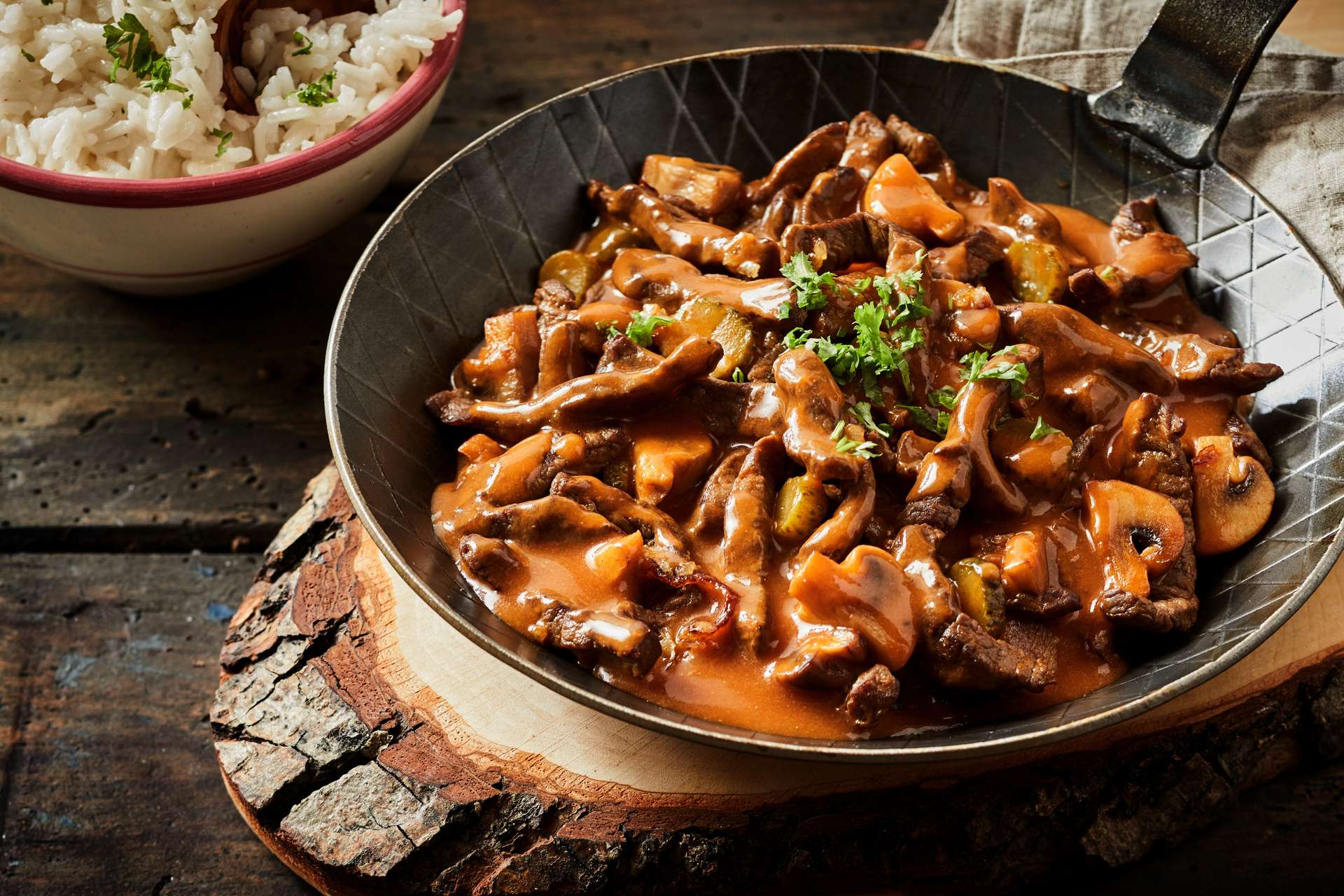Món Beef Stroganoff hấp dẫn
