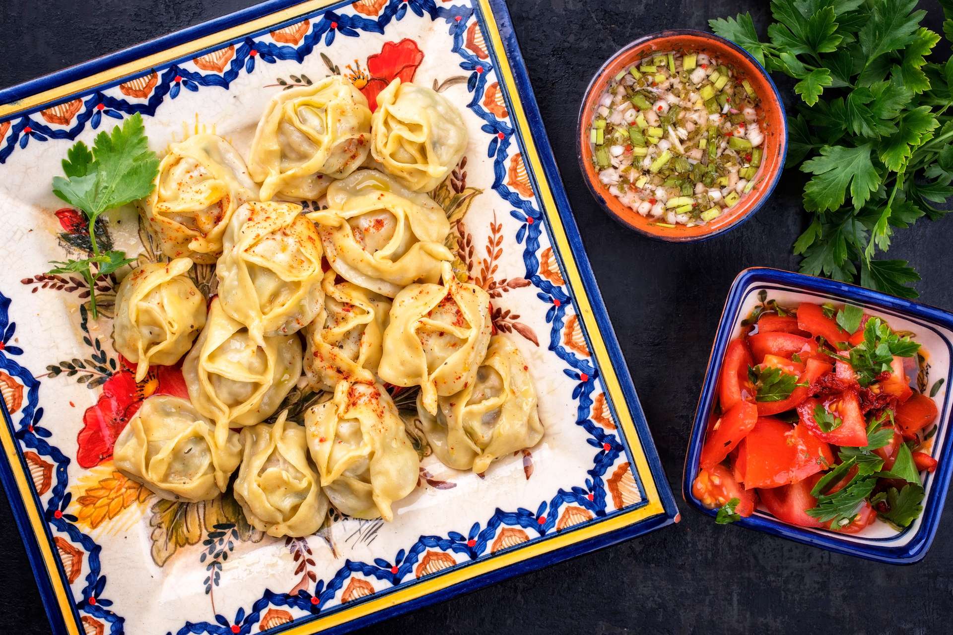 Món bánh bao nhân thịt thơm ngon