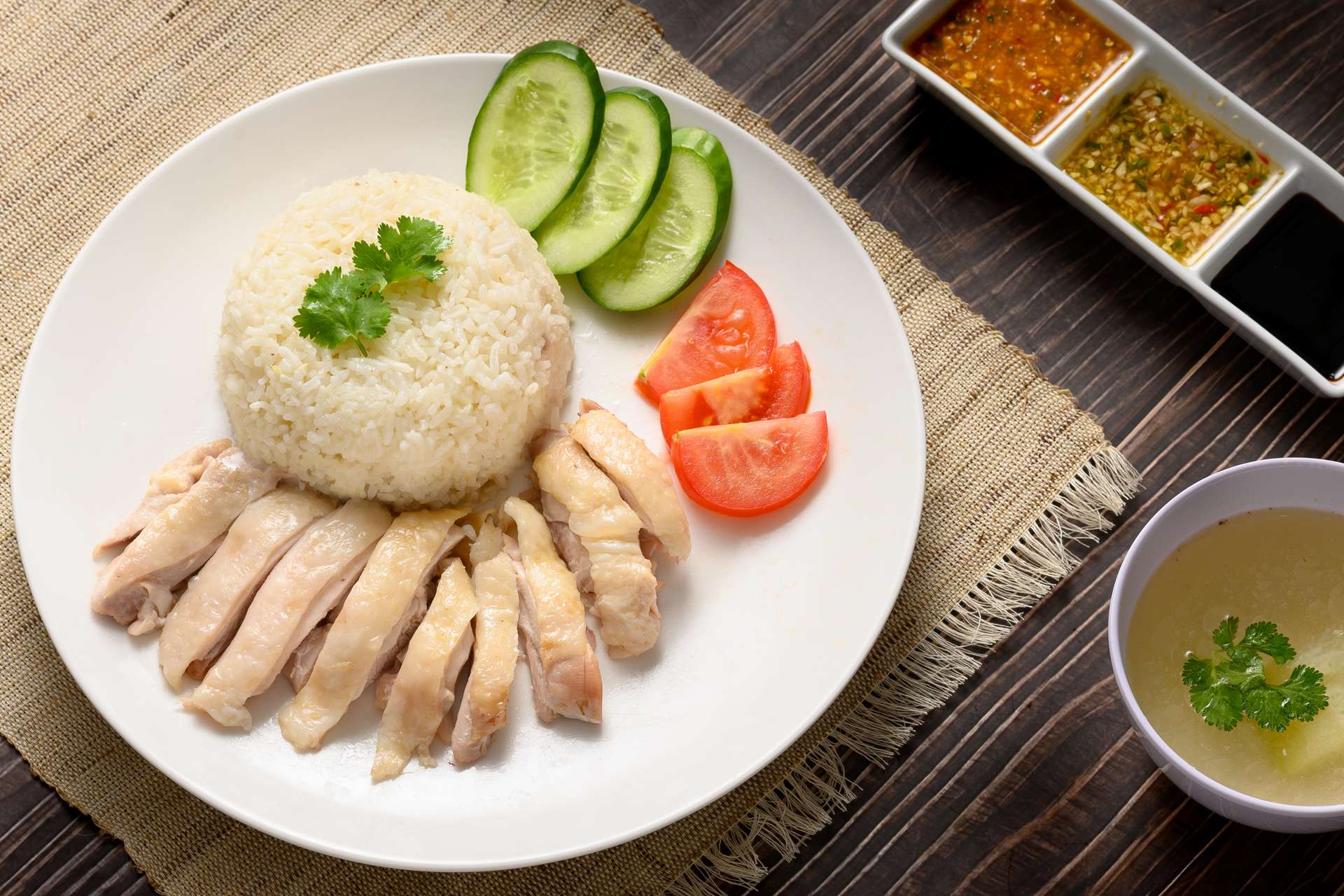 Cơm gà Hải Nam đặc sản tại Singapore