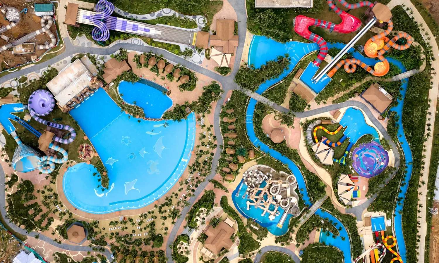 toàn cảnh công viên nước sun world sầm sơn