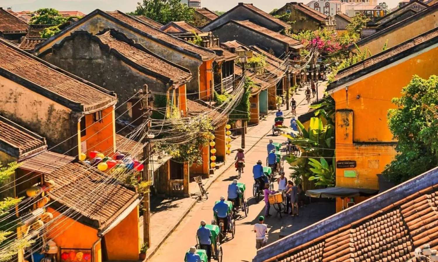 phố cổ hội an từ trên cao