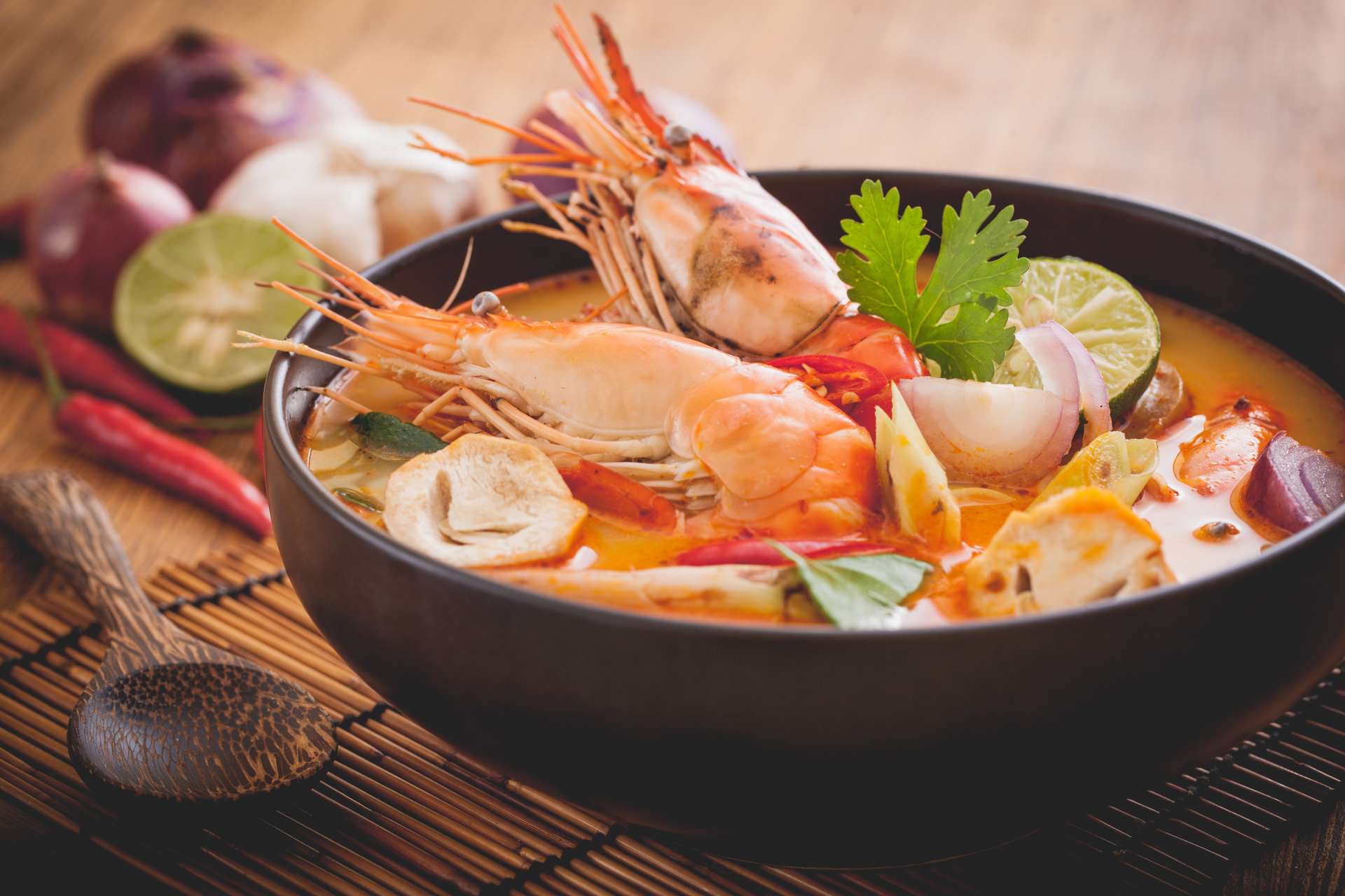 Món Tom Yum Goong đặc sản ở Pattaya