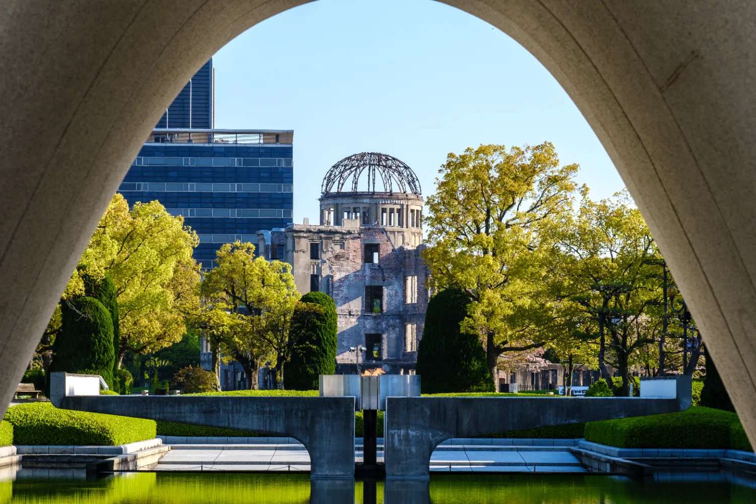 công viên tưởng niệm hòa bình hiroshima