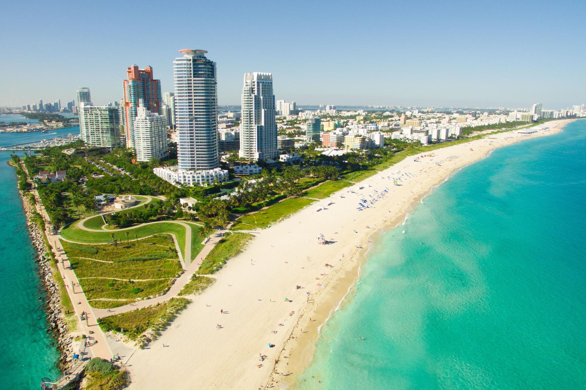 Bãi biển South Beach tại Miami