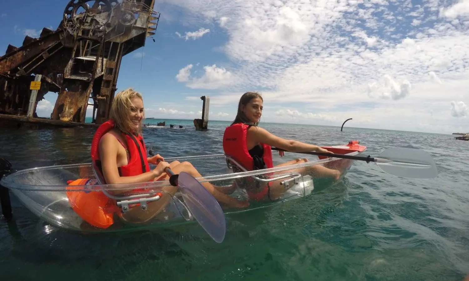 Chèo kayak ở đảo Moreton
