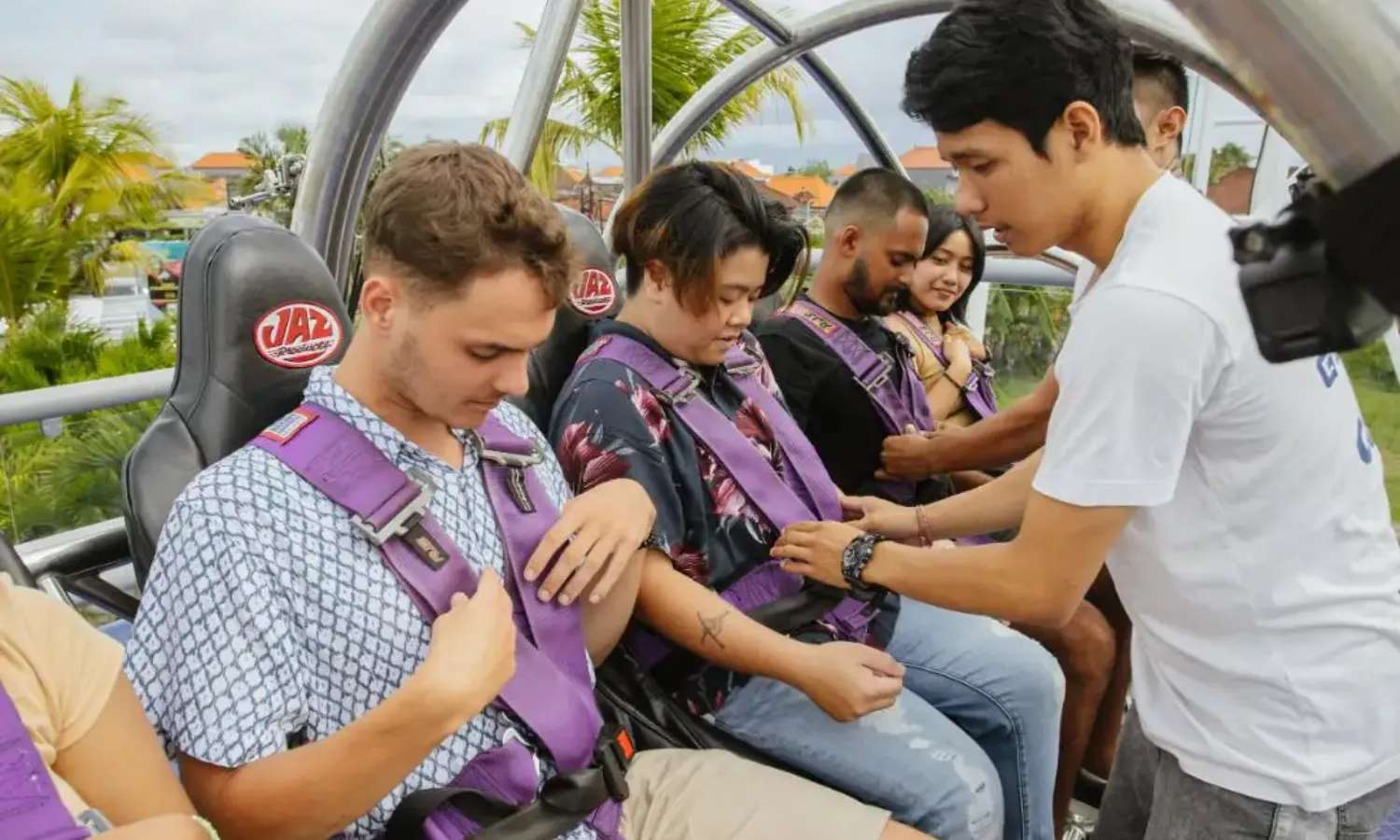 trải nghiệm xích đu G Swing Bali