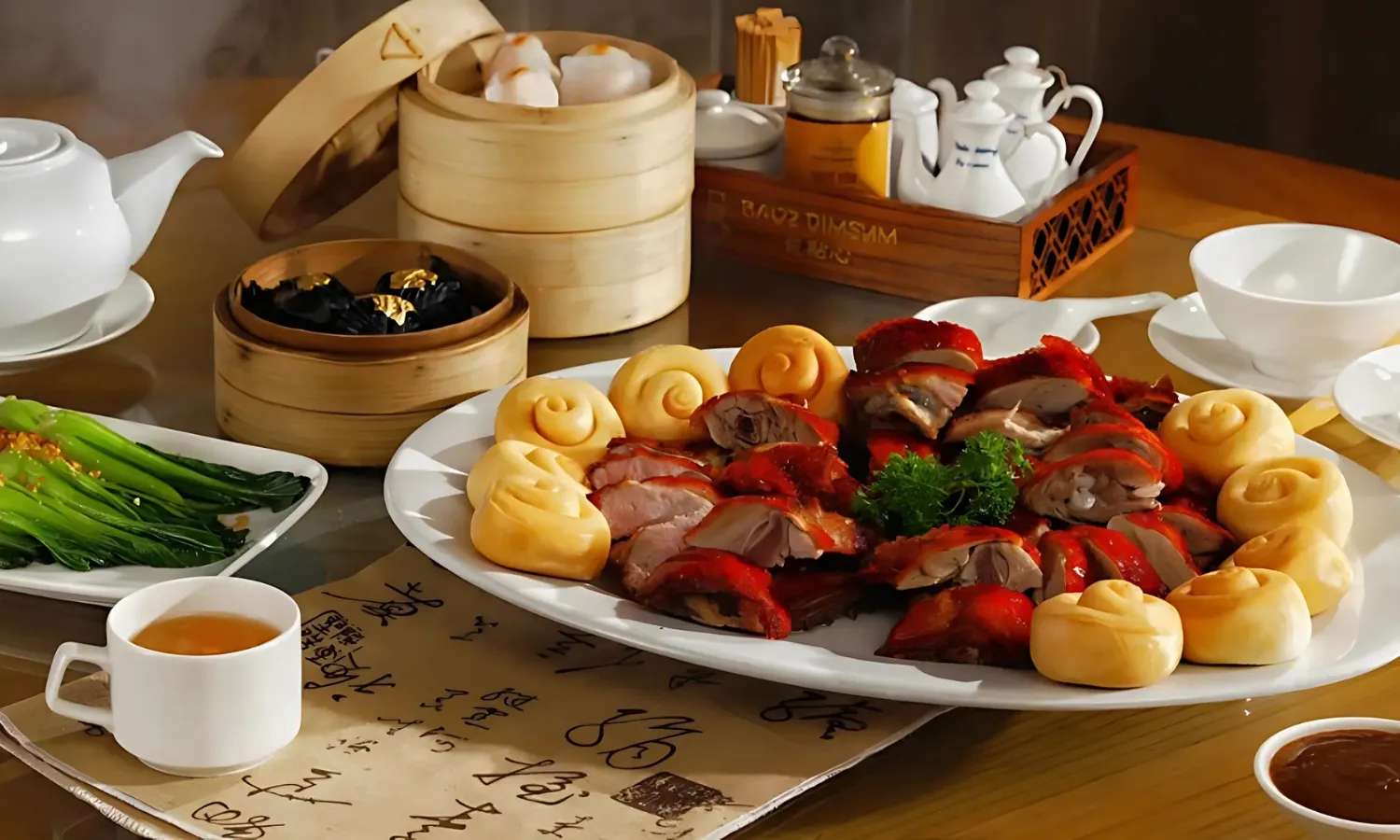 món ăn tại Baoz Dimsum