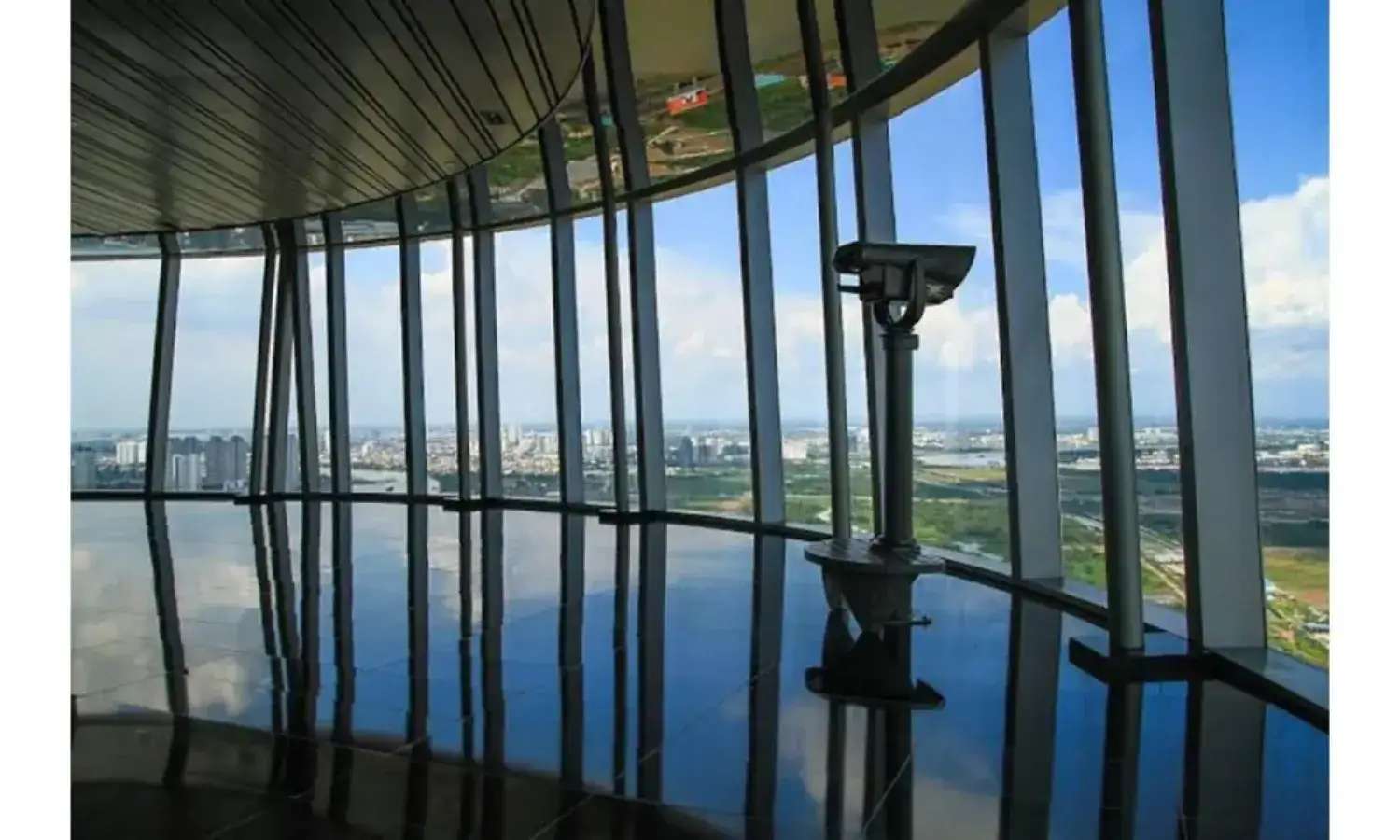 không gian bên trong saigon skydeck