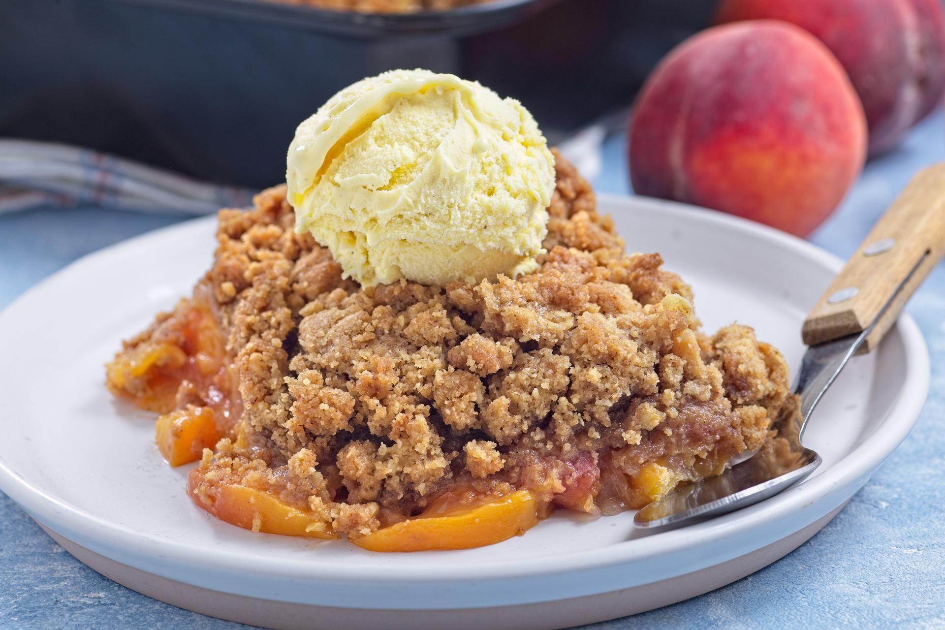 Món tráng miệng Peach Cobbler nức tiếng của Atlanta