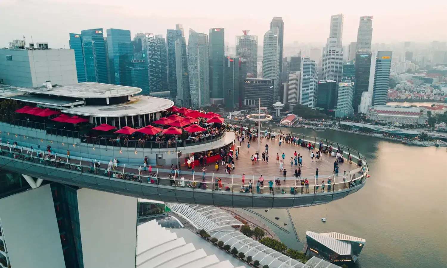 Toàn cảnh Marina Bay Sands Skypark