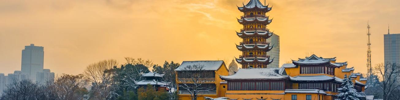 Jiming Temple in Nanjing, China