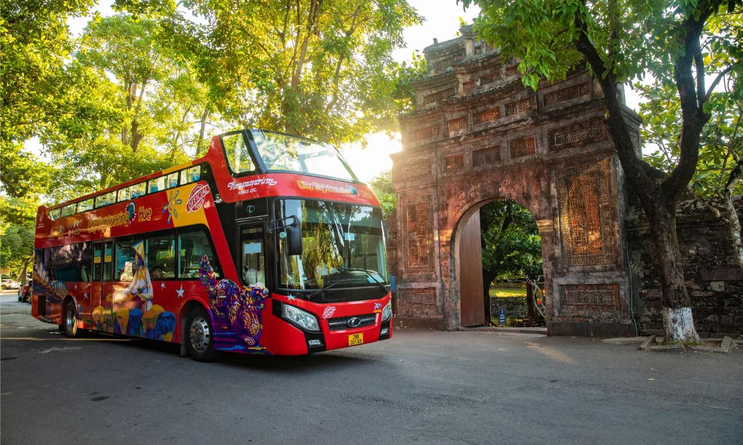 xe bus 2 tầng huế