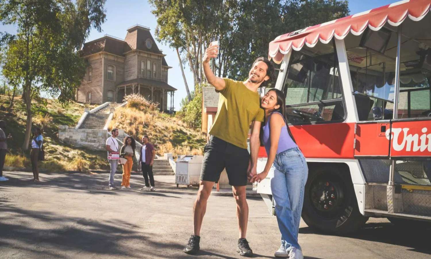 check-in tại Universal Studios Hollywood