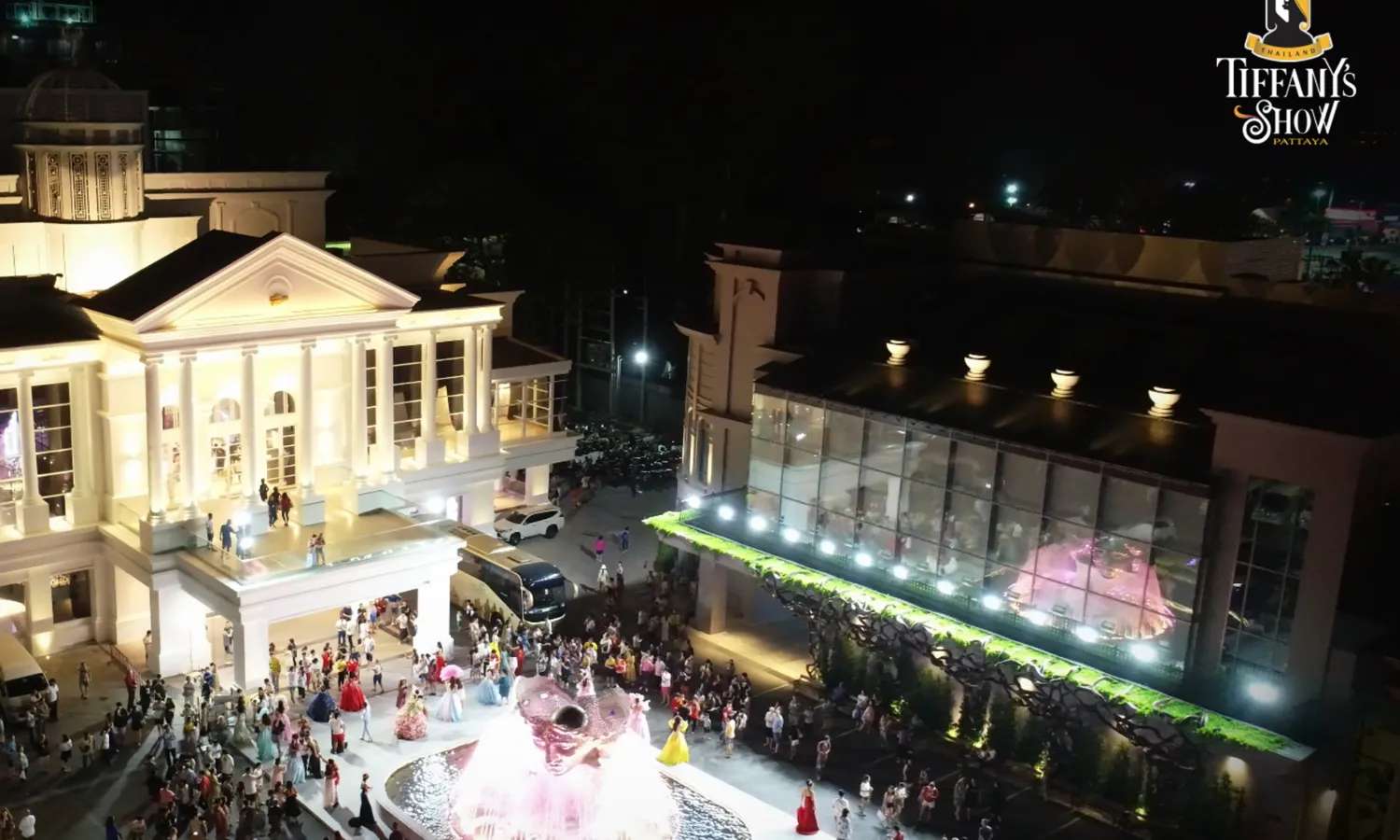 khu vực sảnh đón Tiffany's Show Pattaya