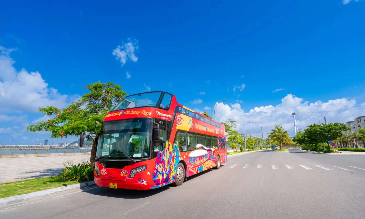 xe bus 2 tầng hạ long