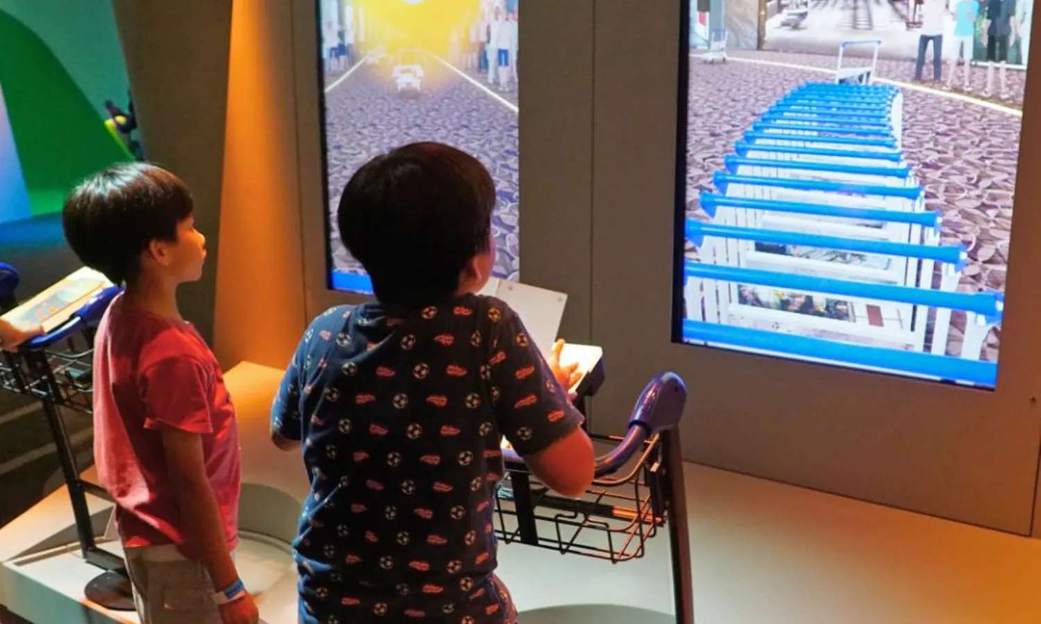vui chơi tại Changi Experience Studio