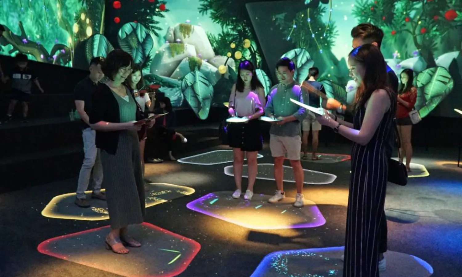 trò chơi AR tại Changi Experience Studio