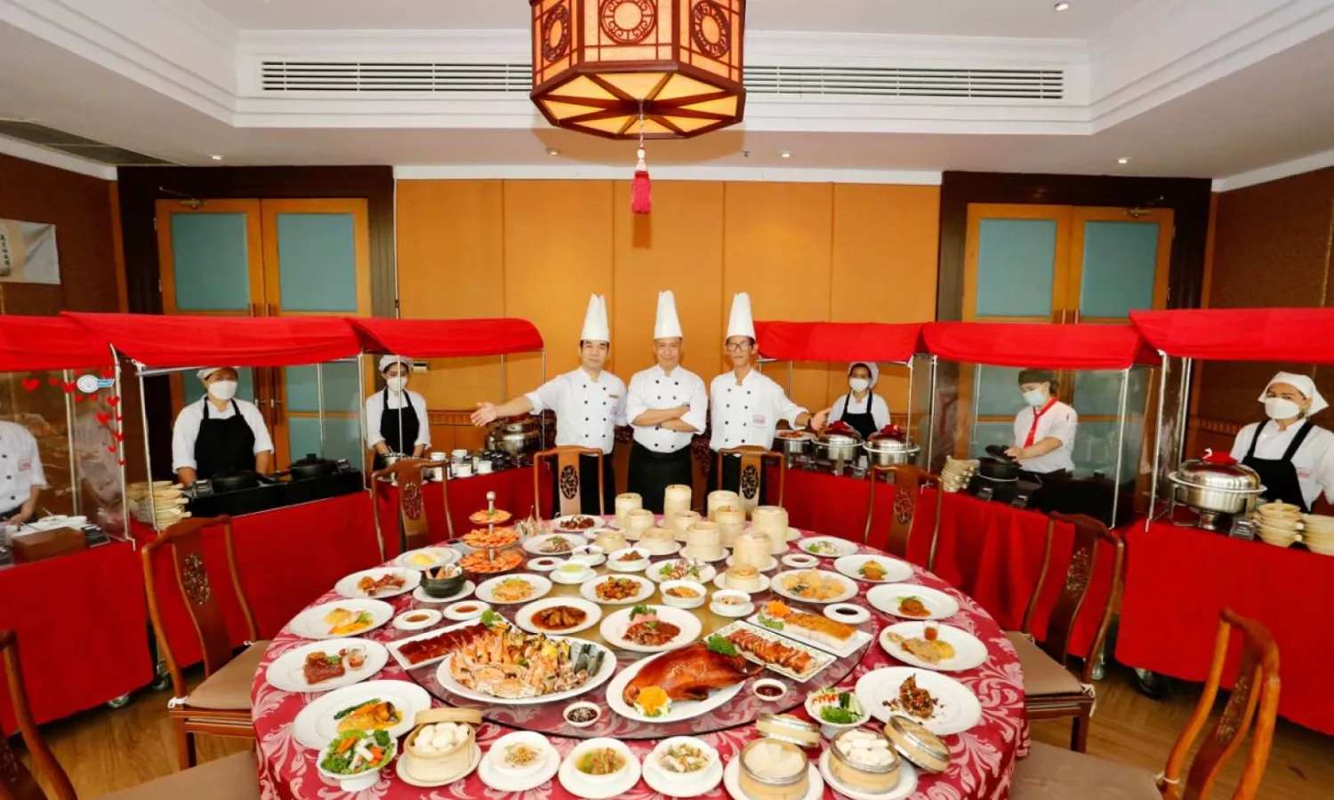 ẩm thực trung hoa tại baiyoke sky restaurant