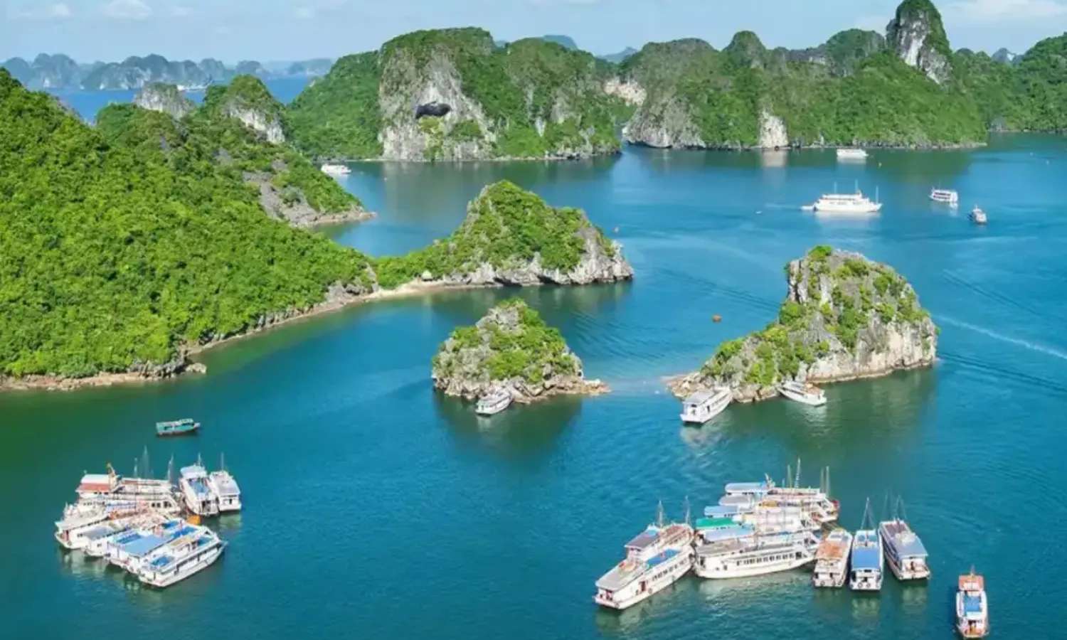 tour du thuyền vịnh Hạ Long 1 ngày