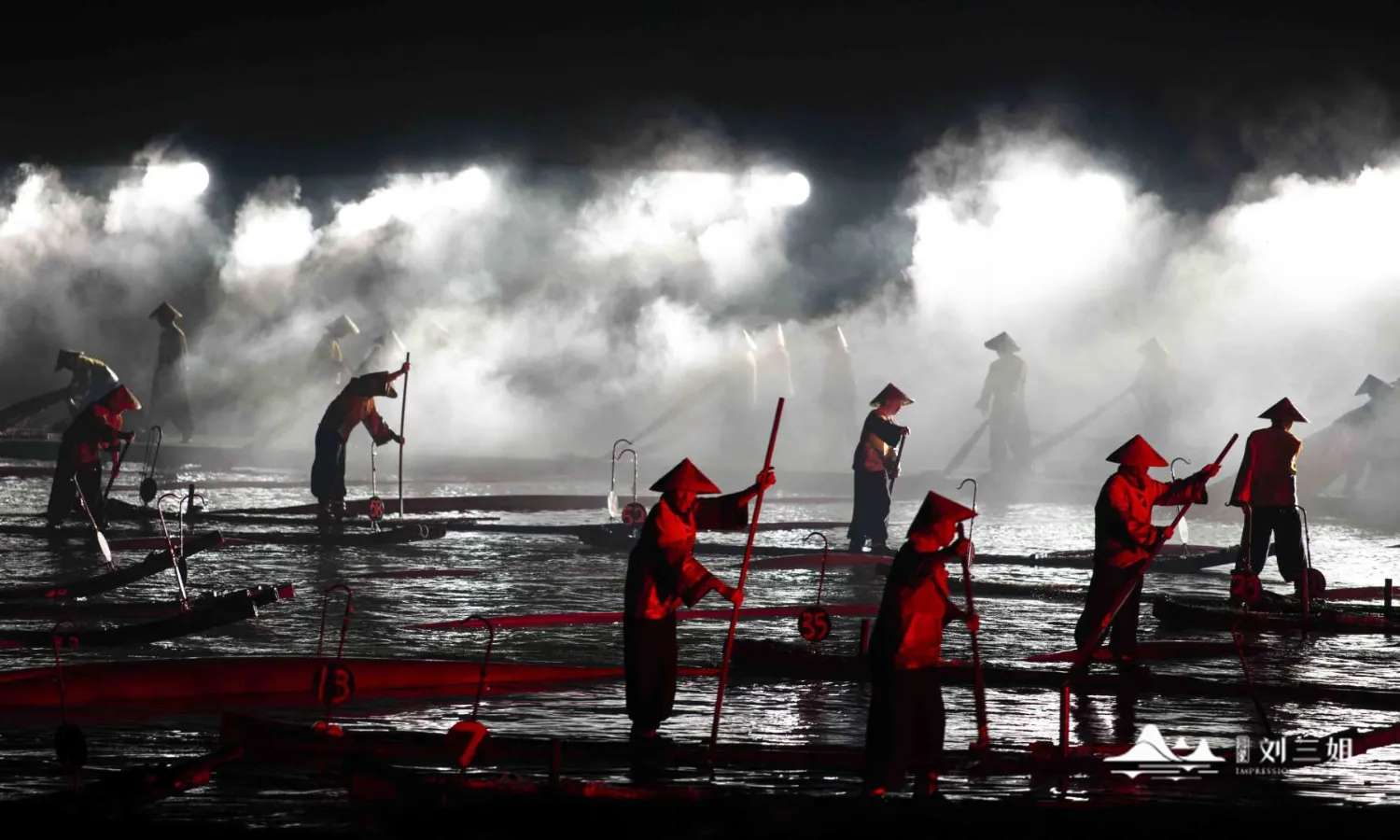 sân khấu show diễn Liu Sanjie