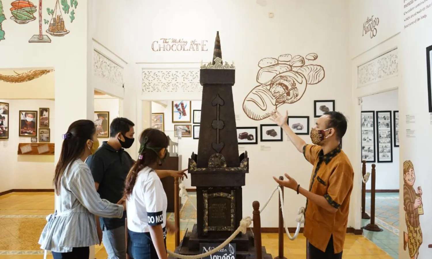 tham quan bảo tàng Chocolate Monggo