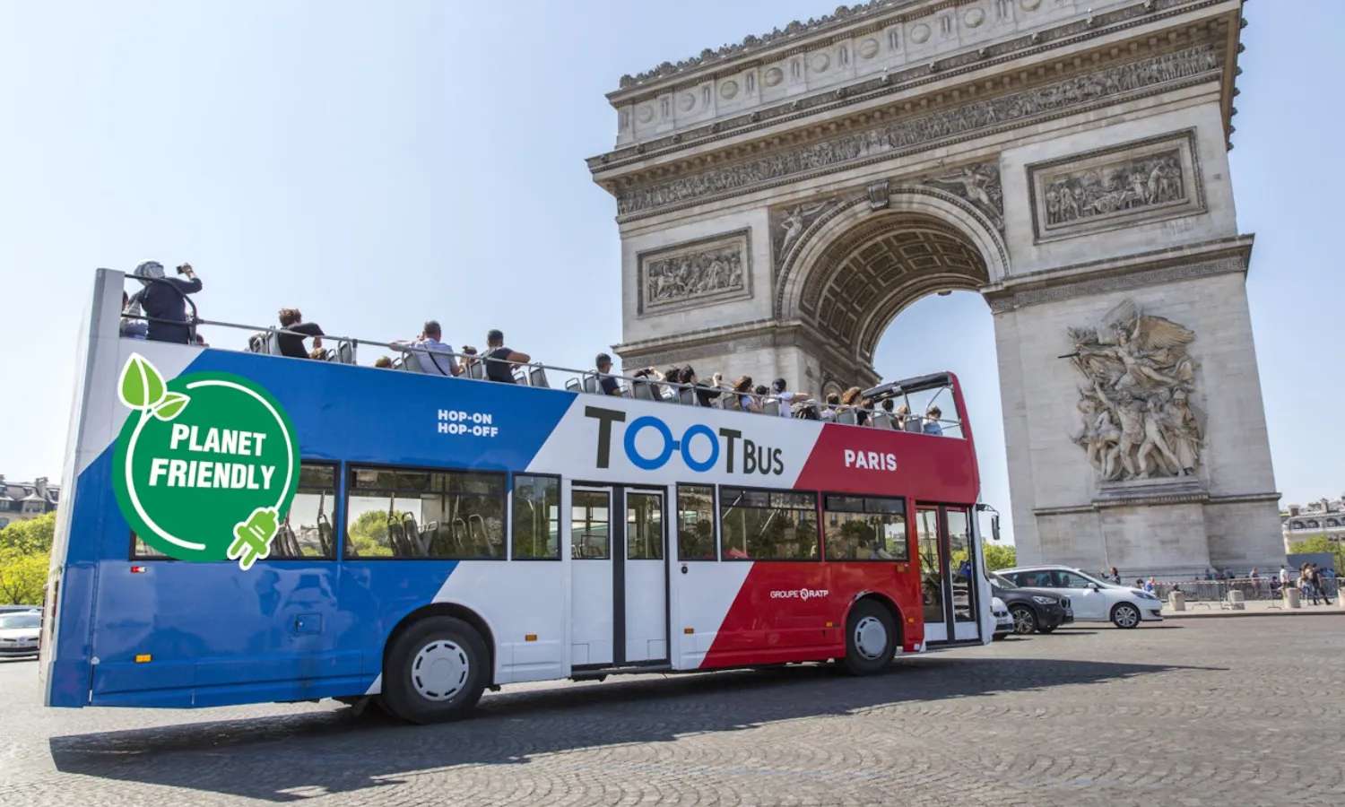 Tootbus Paris Hop-on Hop-off Bus Tour
