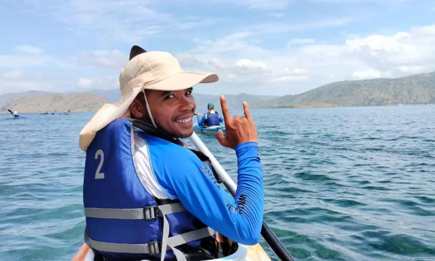 Chèo thuyền kayak tại Komodo