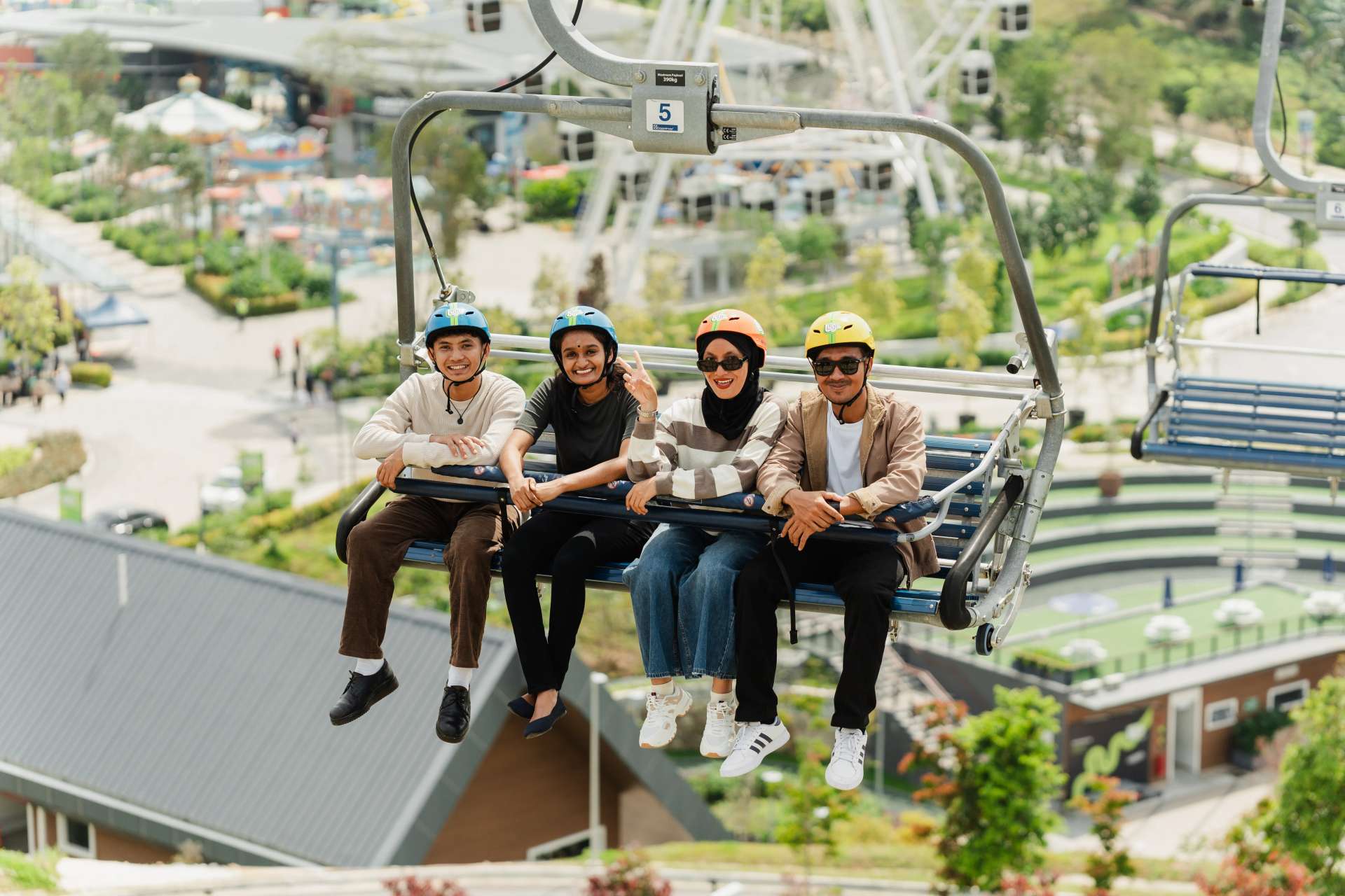 cáp treo Skyride