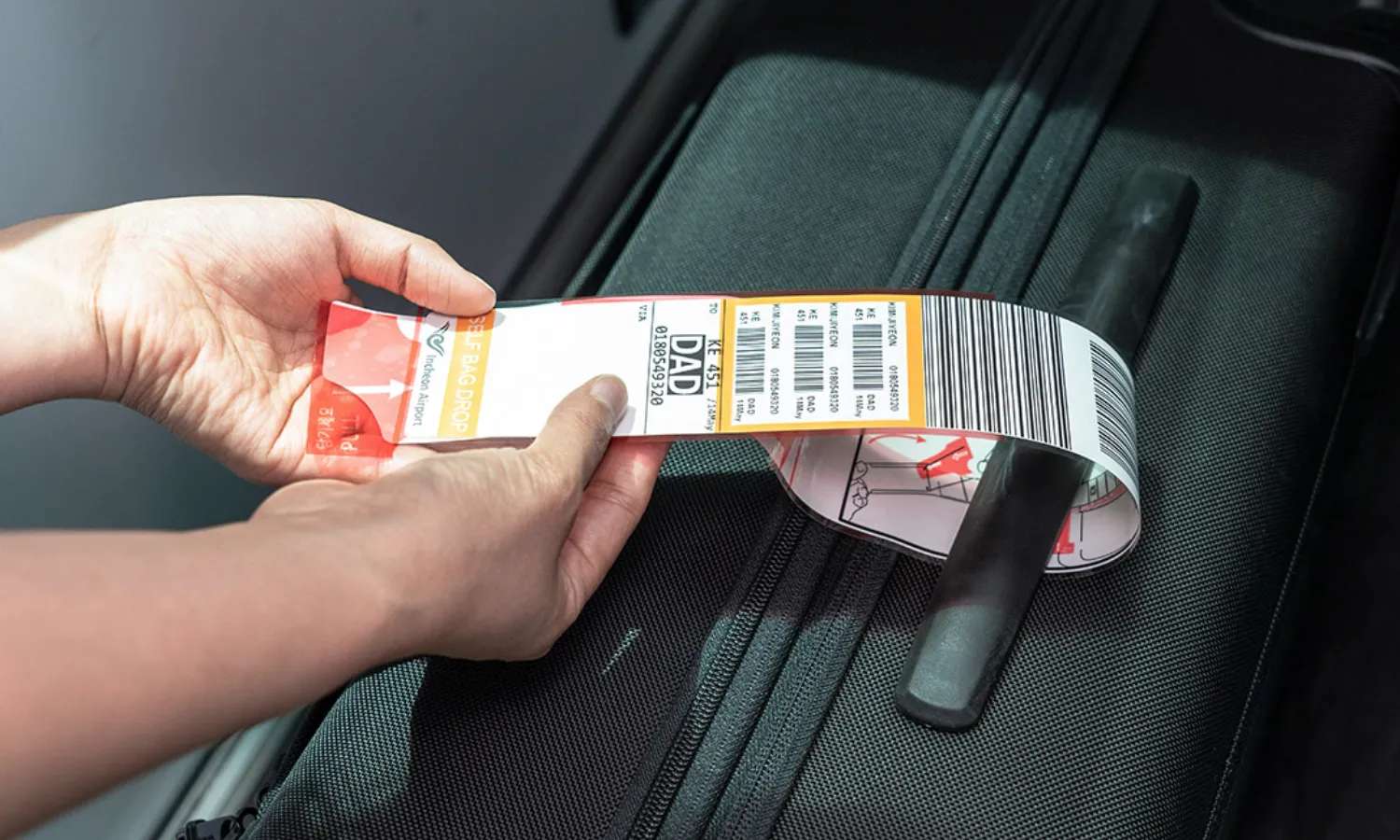 Thẻ hành lý xách tay Korean Air