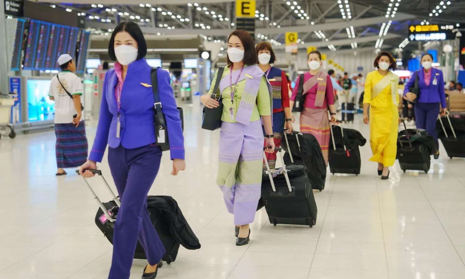 Vali hành lý xách tay Thai Airways cần đảm bảo kích thước chuẩn