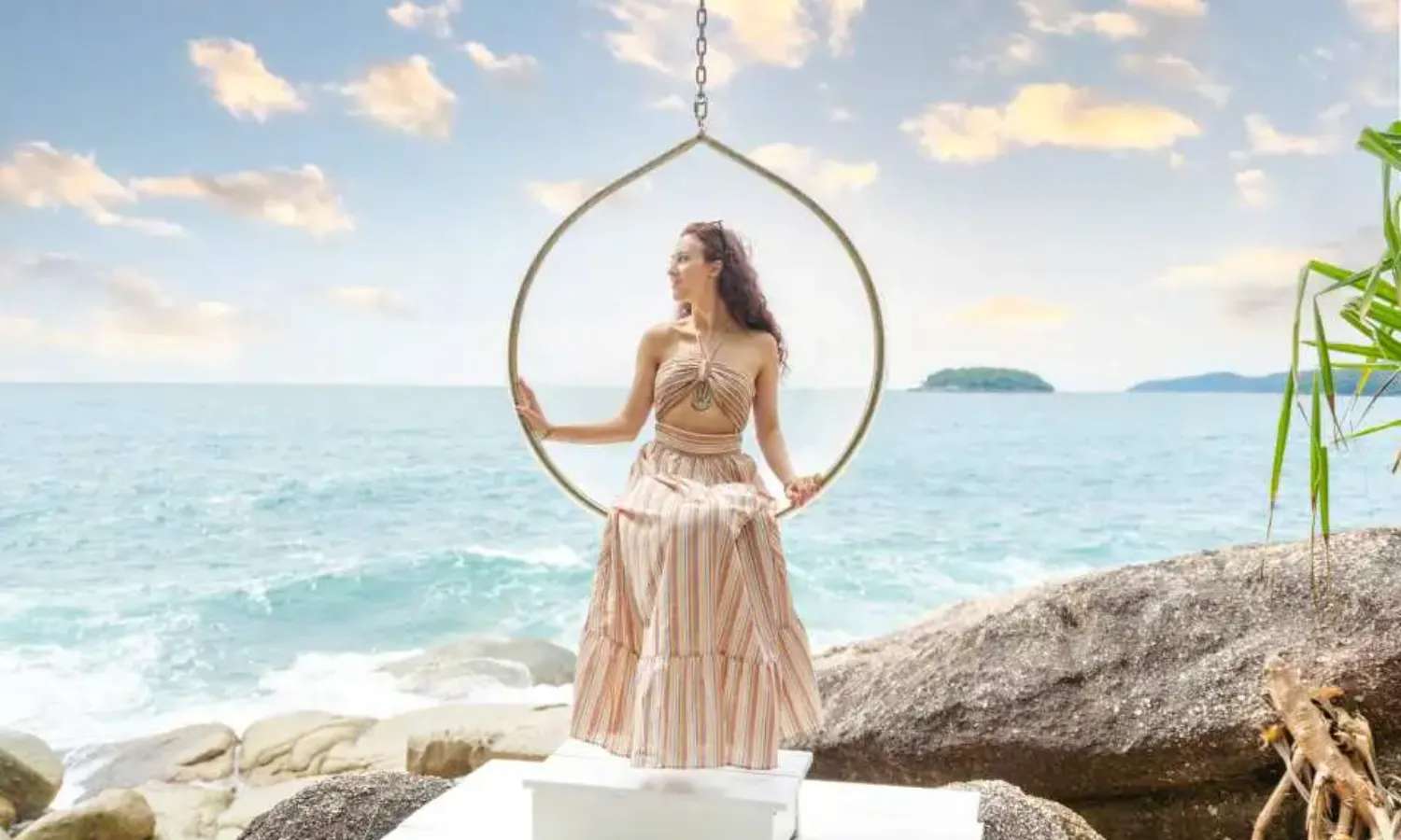 Rock Beach Swing