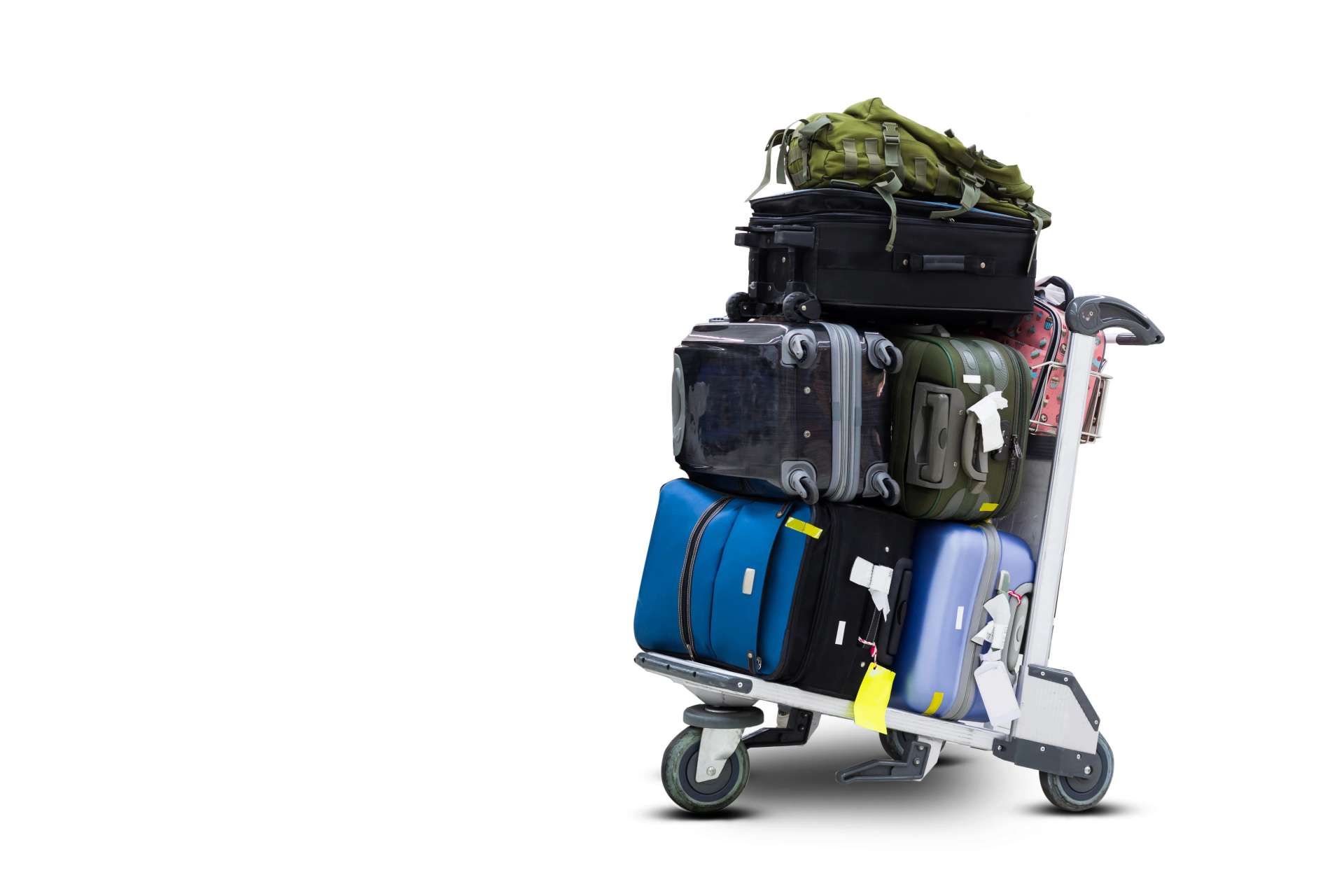 Xe đẩy hành lý ký gửi Scoot ở sân bay