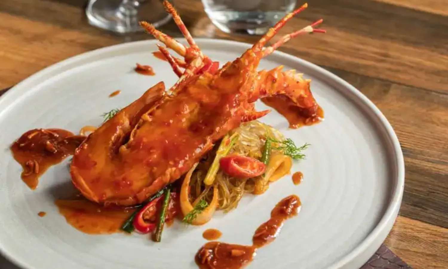 tôm hùm tại All Seasons Buffet Da Nang