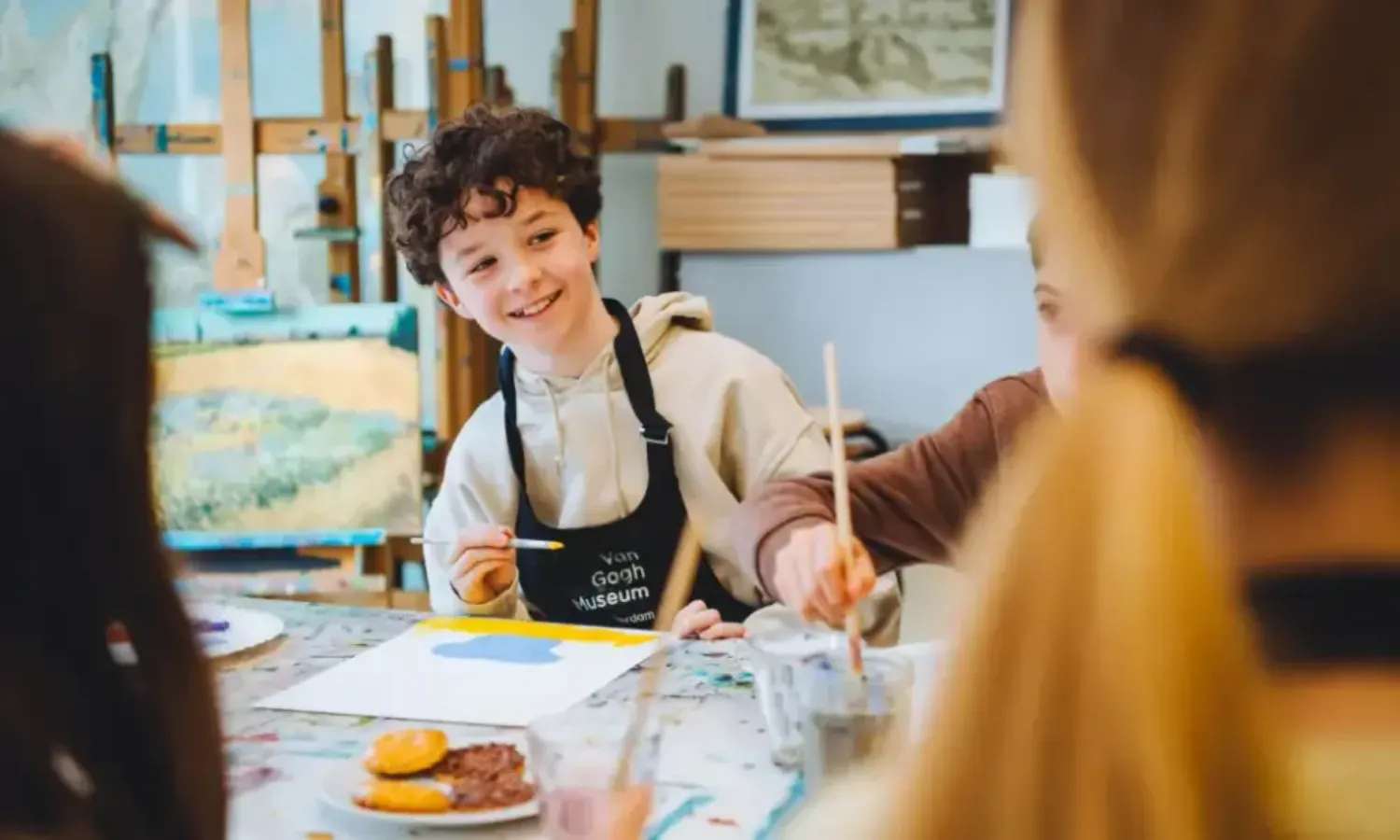 trải nghiệm workshop tại Van Gogh Museum