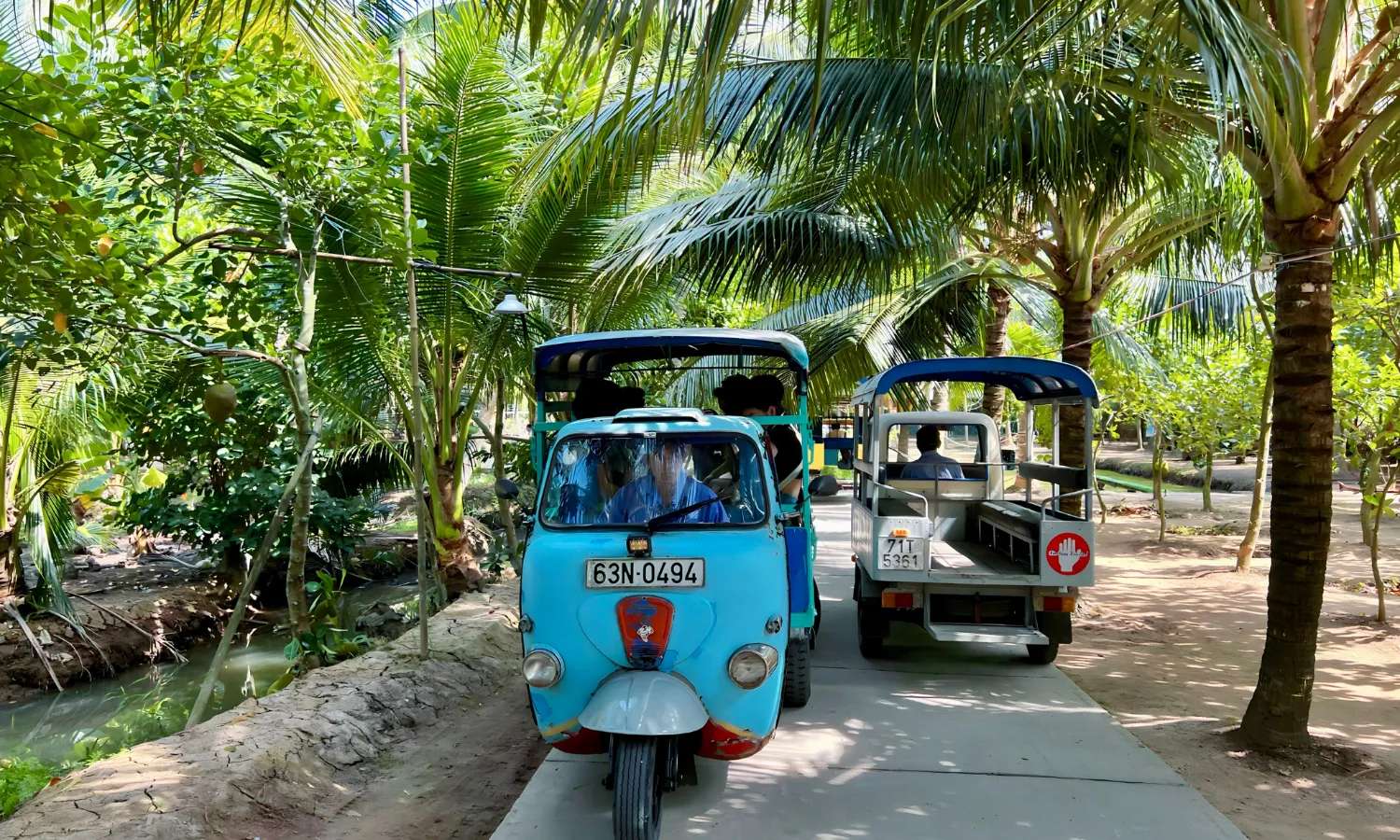 trải nghiệm trong tour miền Tây 1 ngày